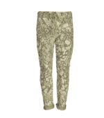 Animal print camo pants