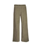Wide leg washed track pants