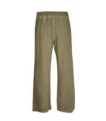 Wide leg washed track pants