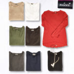 Frill edge long sleeve t-shirt