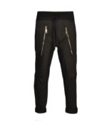 2-Textured drawstring pants