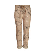 Splatter print pants
