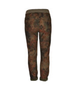 Flower print reversible joggers