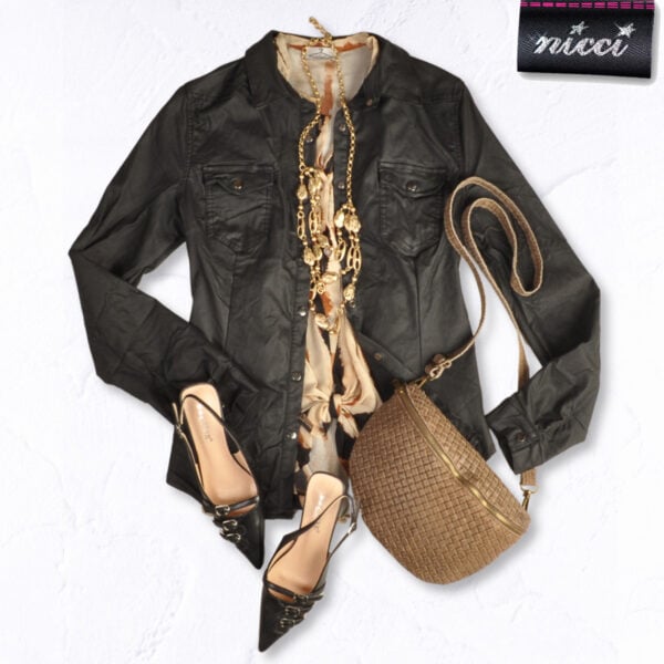 Denim style shirt