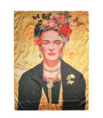 100% Silk Frida Kahlo scarf