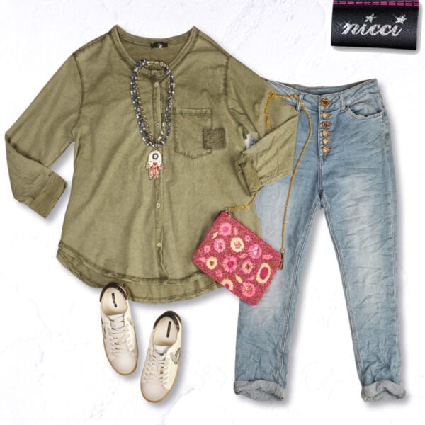 2-Textured button shirt