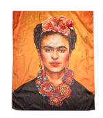 100% Silk Frida Kahlo scarf