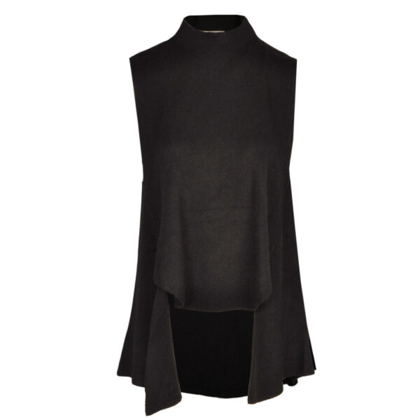 Hi-lo pullover knit