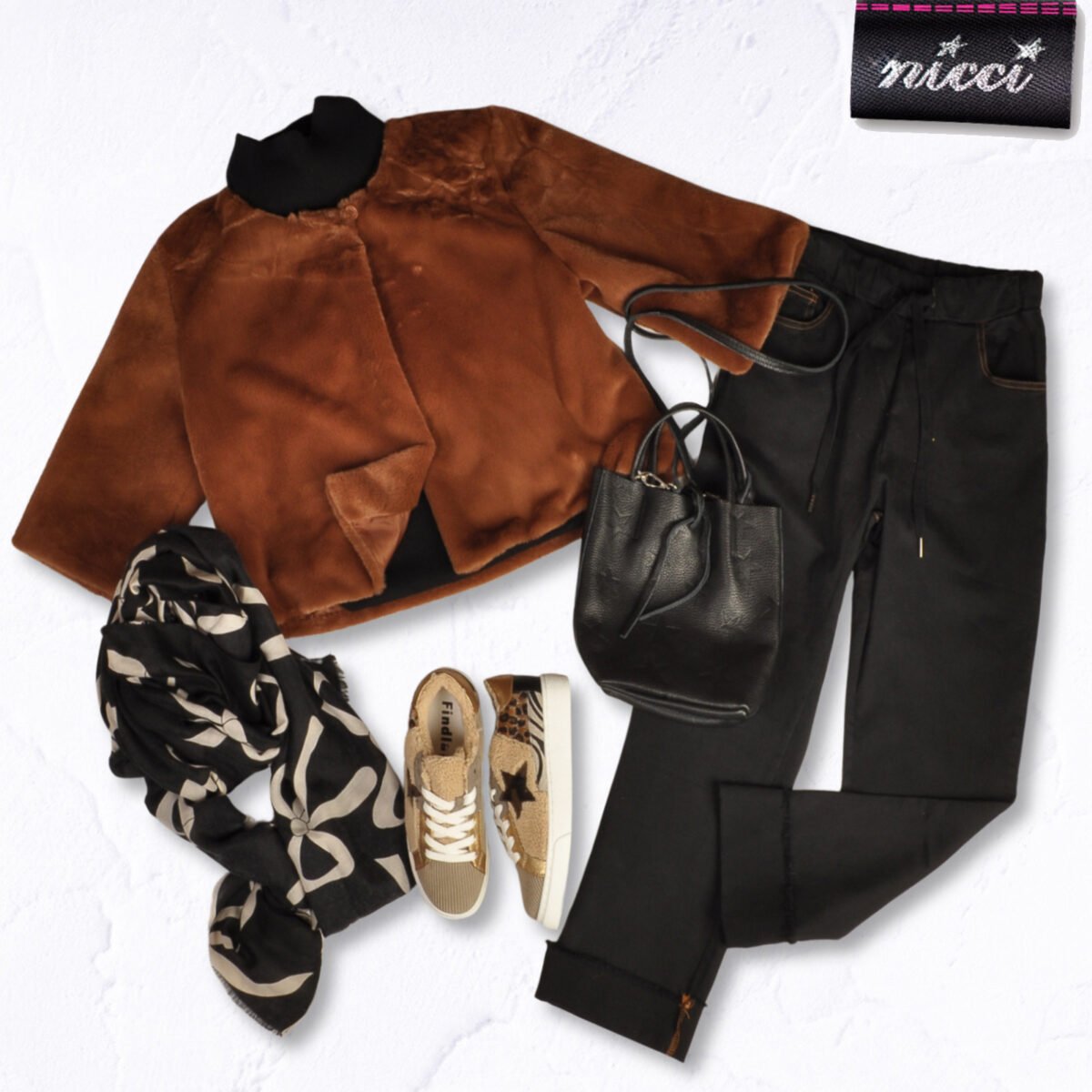 Short fluffy bolero jacket
