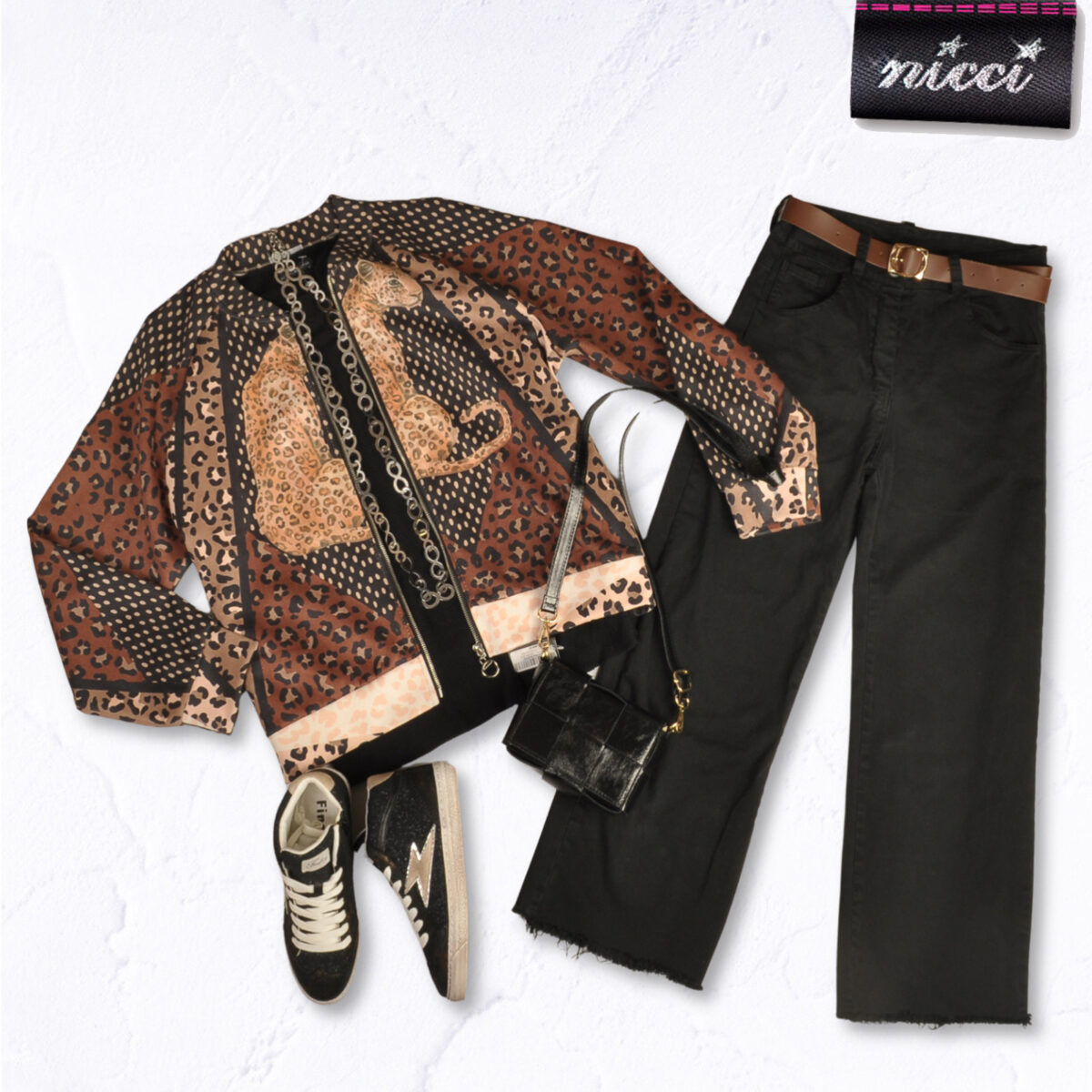Belted pants