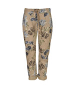 Flower print pants