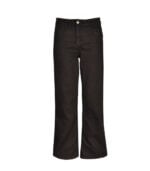 Reversible animal flower print flare leg pants