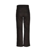Reversible animal flower print flare leg pants