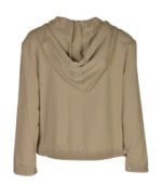 Star button corduroy jacket