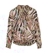 Retro zebra shirt