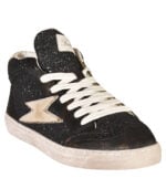 Hi-top broque sneaker