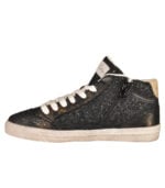 Hi-top broque sneaker