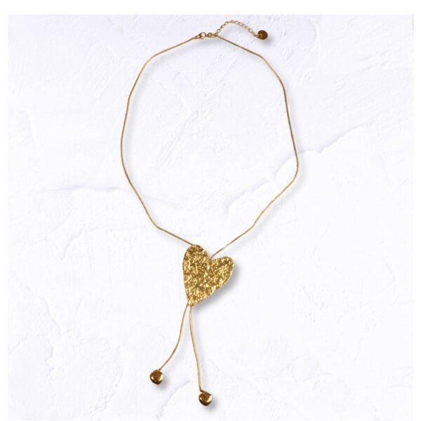 Heart tassel necklace 