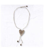 Heart tassel necklace 