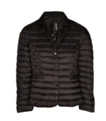 Button detail puffer jacket