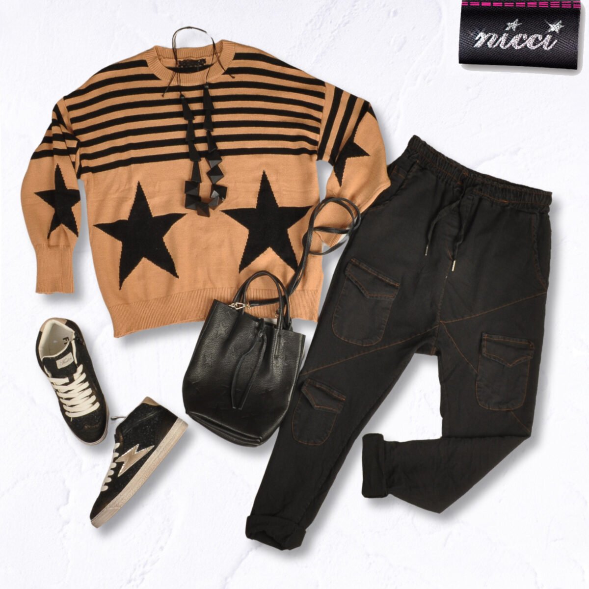Cargo harem pants