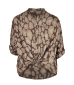 Animal print shirt 