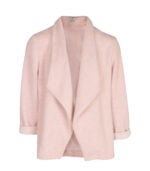 Chenille waterfall jacket