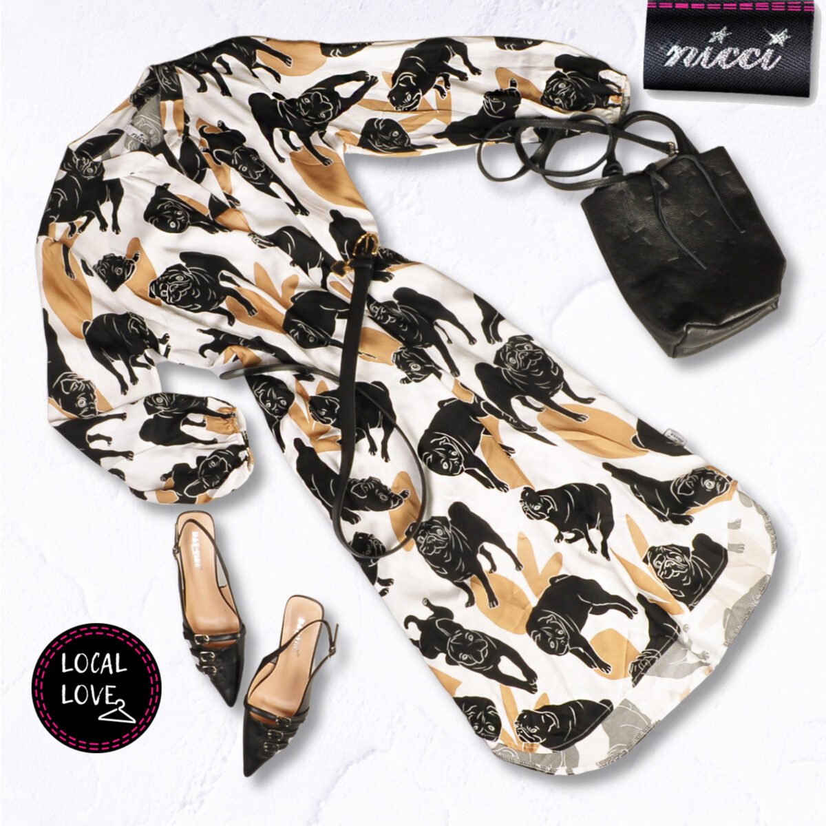 Nicci Otis Nina Mandarin dress