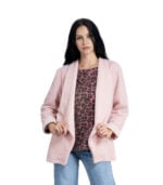 Chenille waterfall jacket