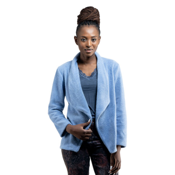 Waterfall chenille jacket