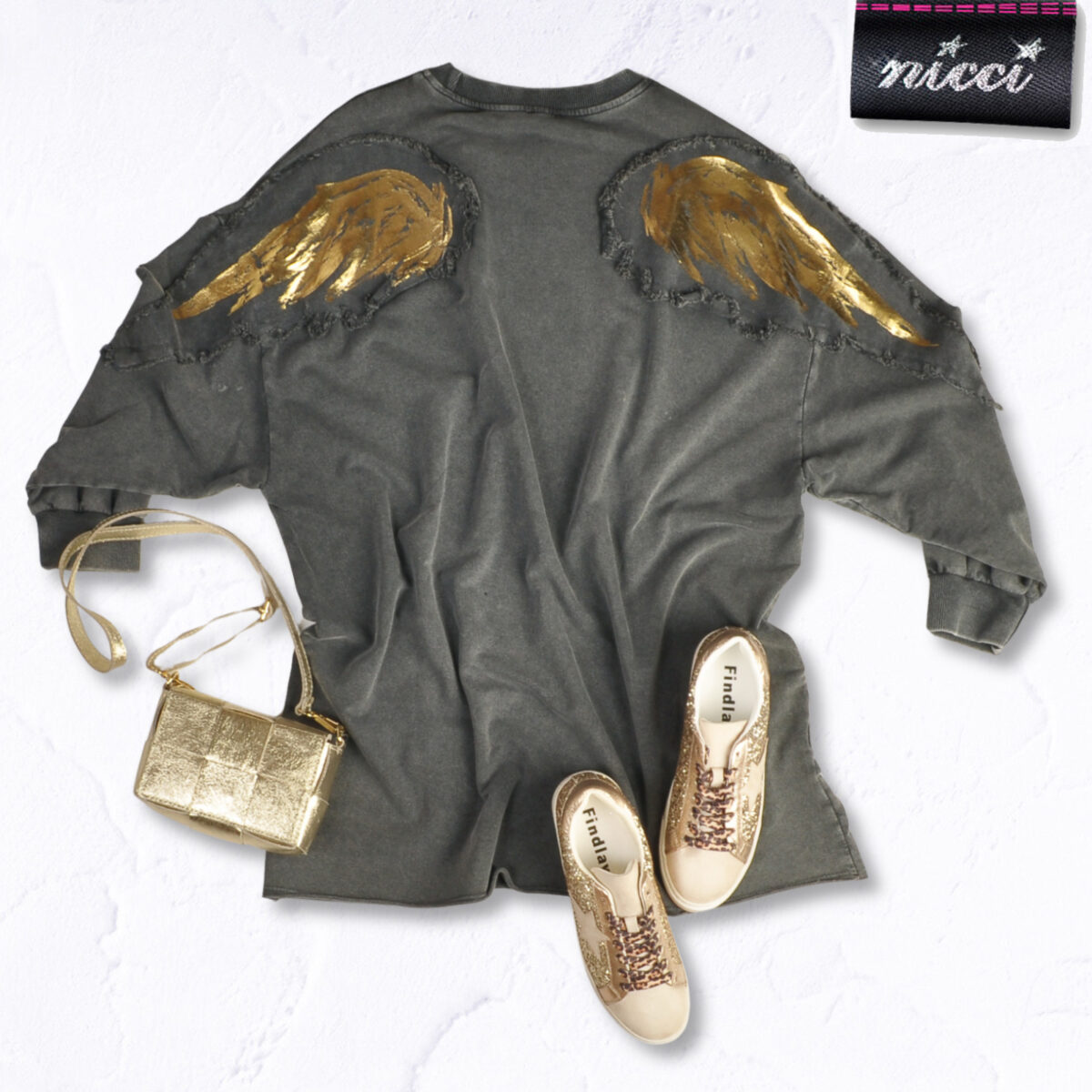 Foil wings sweatshirt