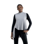Hi-lo pullover knit