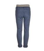 Stretch waistband lurex jogger