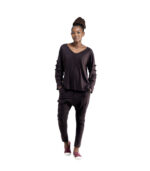 Frill detail long sleeve top