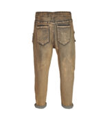 Washed cargo harem pants