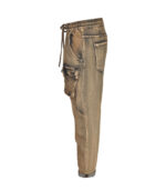 Washed cargo harem pants