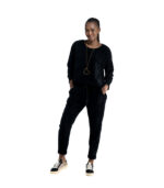 Relaxed chenille knit pants