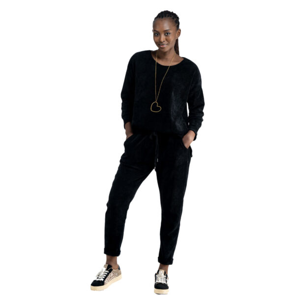 Relaxed chenille knit pants