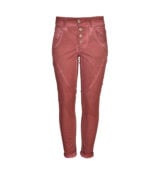 Overdyed suedette pants