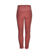 Overdyed suedette pants