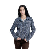 Reversible leopard print jacket
