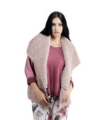 Fluffy suedette gilet