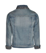 Reversible leopard print jacket