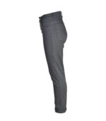 Star button detail pants