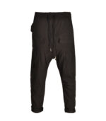 Pleated pocket harem pants