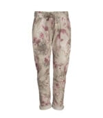Flower print pants
