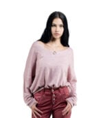 Diamante detail knit top