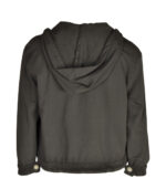 Star button corduroy jacket