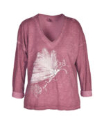 Diamante foil butterfly top