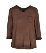 Back button detail oversized top